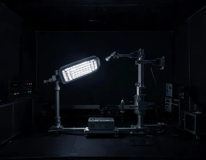 Goniophotometric measurement chamber